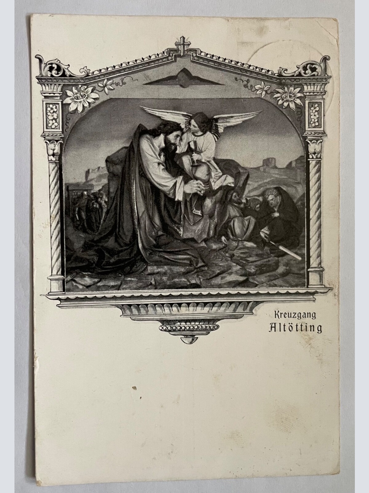 Kreuzgang Altötting Kirche Jesus Engel Bayern Deutschland 165441 K TH