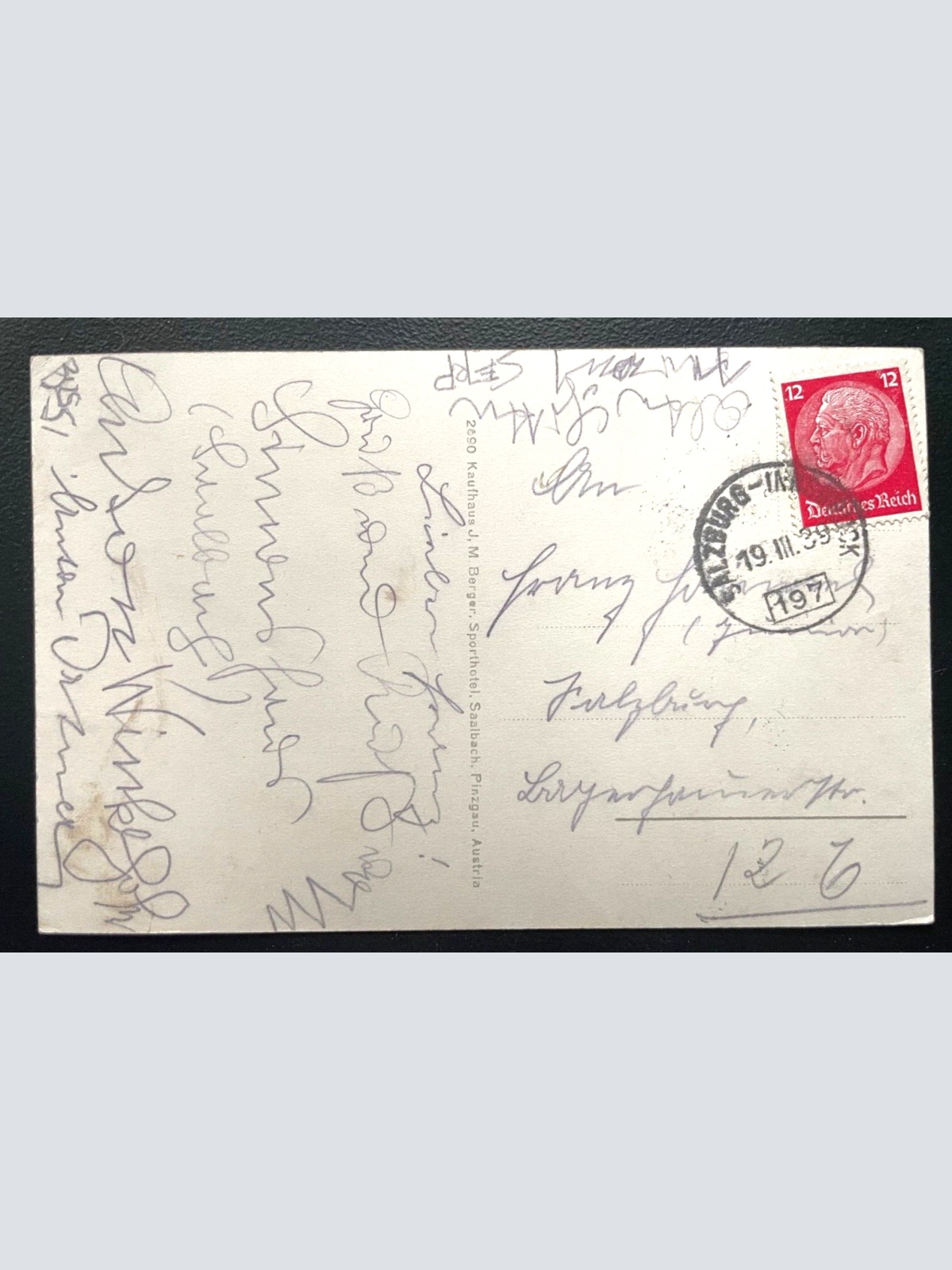 Wintersport Saalbach Zwölfer-Schusterkogel Berg Salzburg Österreich 600155A TH D