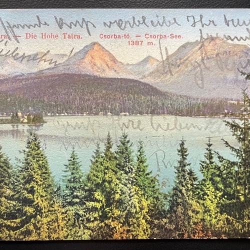 Hohe Tatra Csorba Tschirmer See Štrbské pleso Gebirge Berg Slowakei 600111A TH D