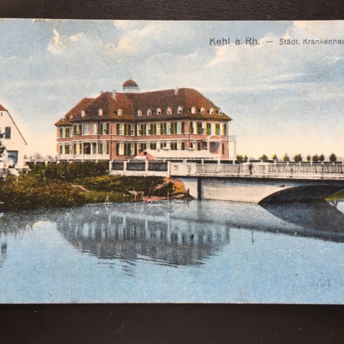 Kehl am Rhein - Städtisches Krankenhaus - Brücke 180153 TH