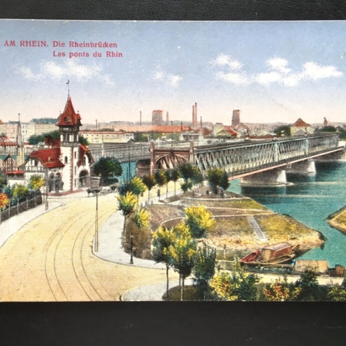 Kehl am Rhein - Die Rheinbrücken - Stadt 180154 TH