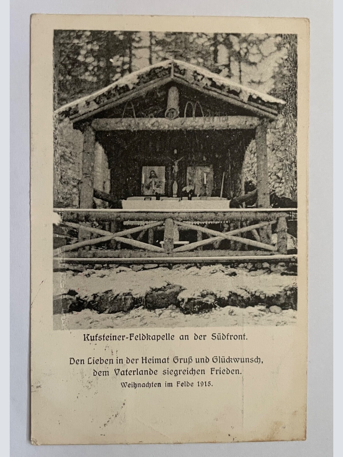 Kufsteiner Feldkapelle An Der Südfront Kufstein Tirol Österreich 170064 K TH