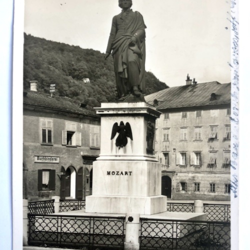 Salzburg Mozart Denkmal