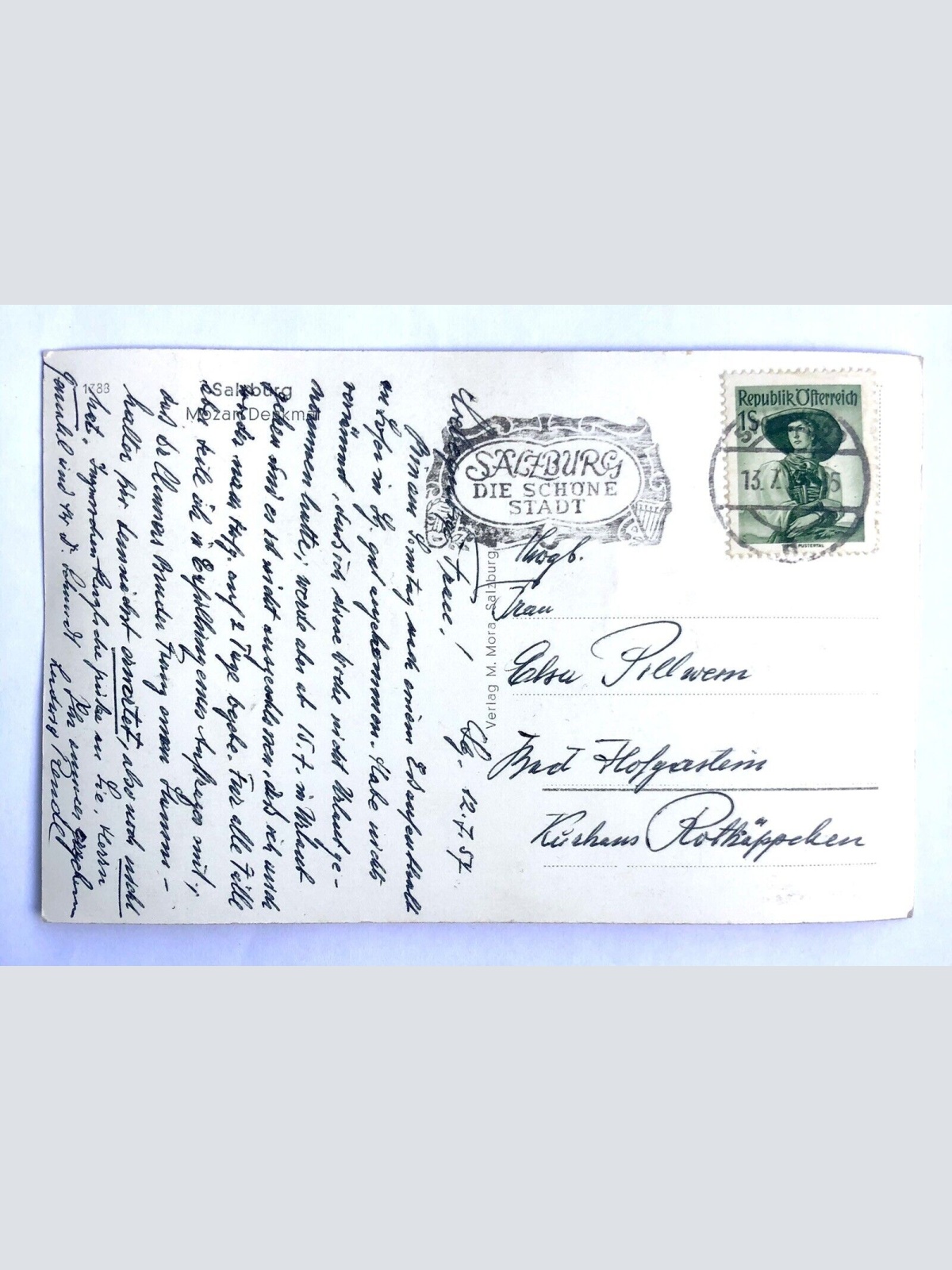 Salzburg Mozart Denkmal