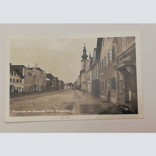 Oberösterreich Neumarkt Hausruck Hauptplatz Kirche Marktwaage  600697A ShOÖ