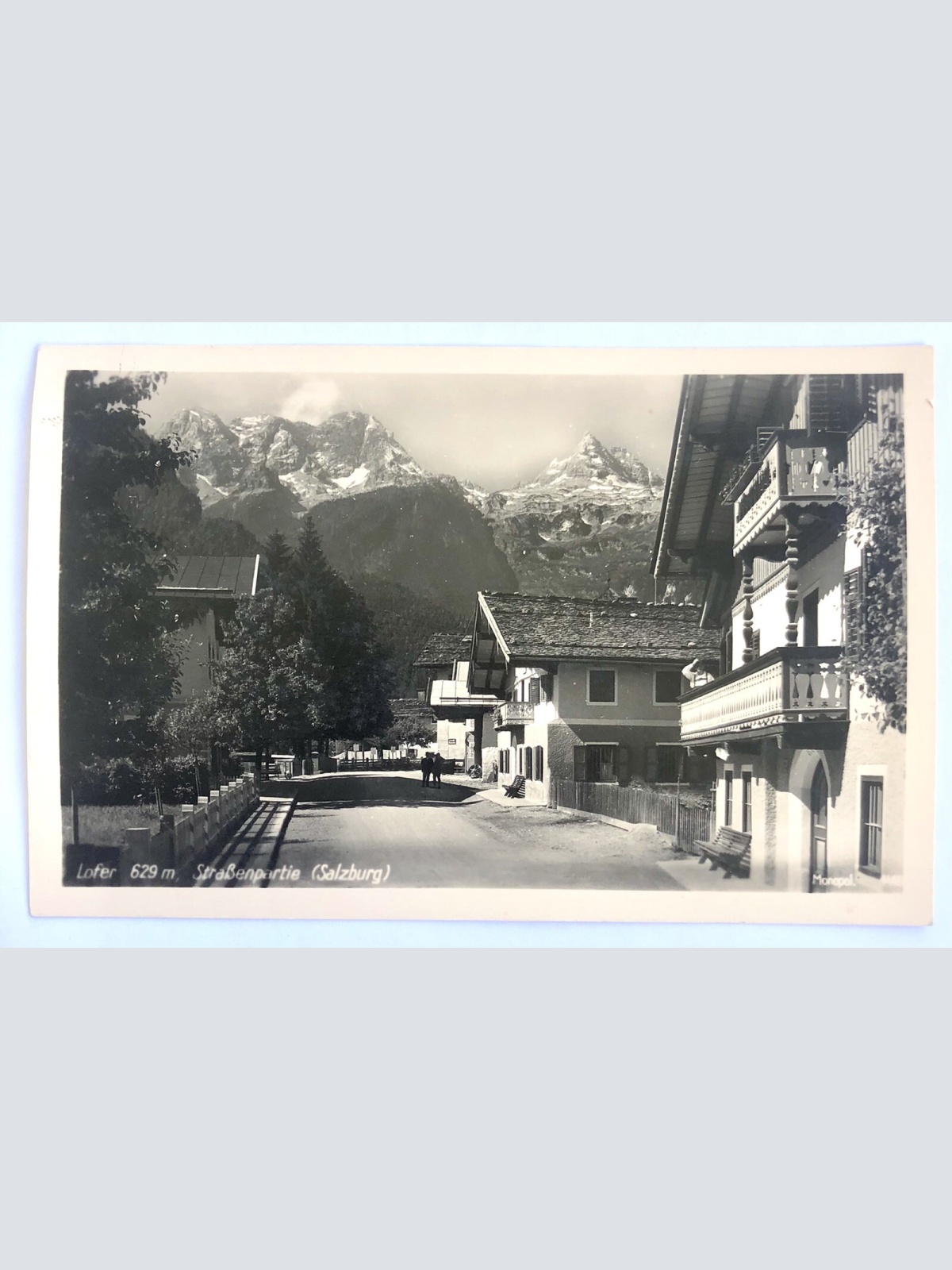 Salzburg Lofer Straßenpartie