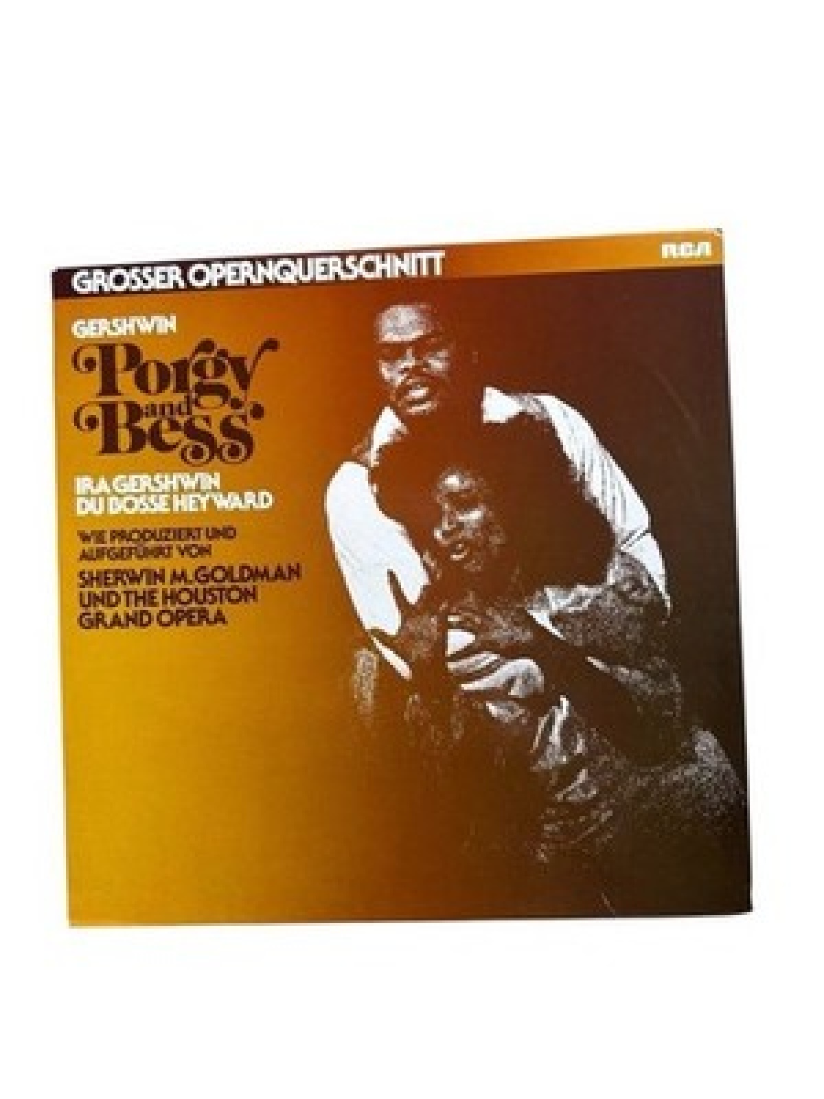 Porgy & Bess (Ira Gershwin, DuBose Heyward, Sherwin M. Goldman) / Vinyl record [