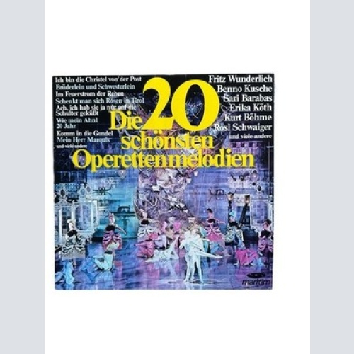 Die 20 Schönsten Operettenmelodien Various: