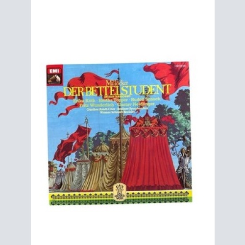 Der Bettelstudent : großer Querschnitt Millöcker, Carl: