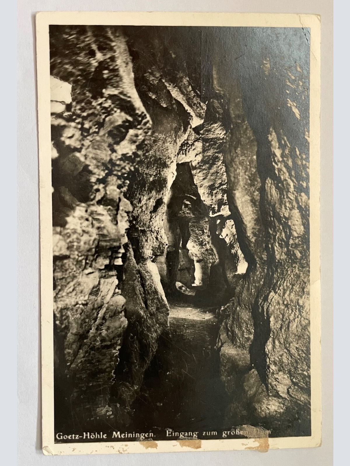 Goetz Höhle Meiningen Eingang Zum Großen Dom Thüringen Deutschland 180195 K TH