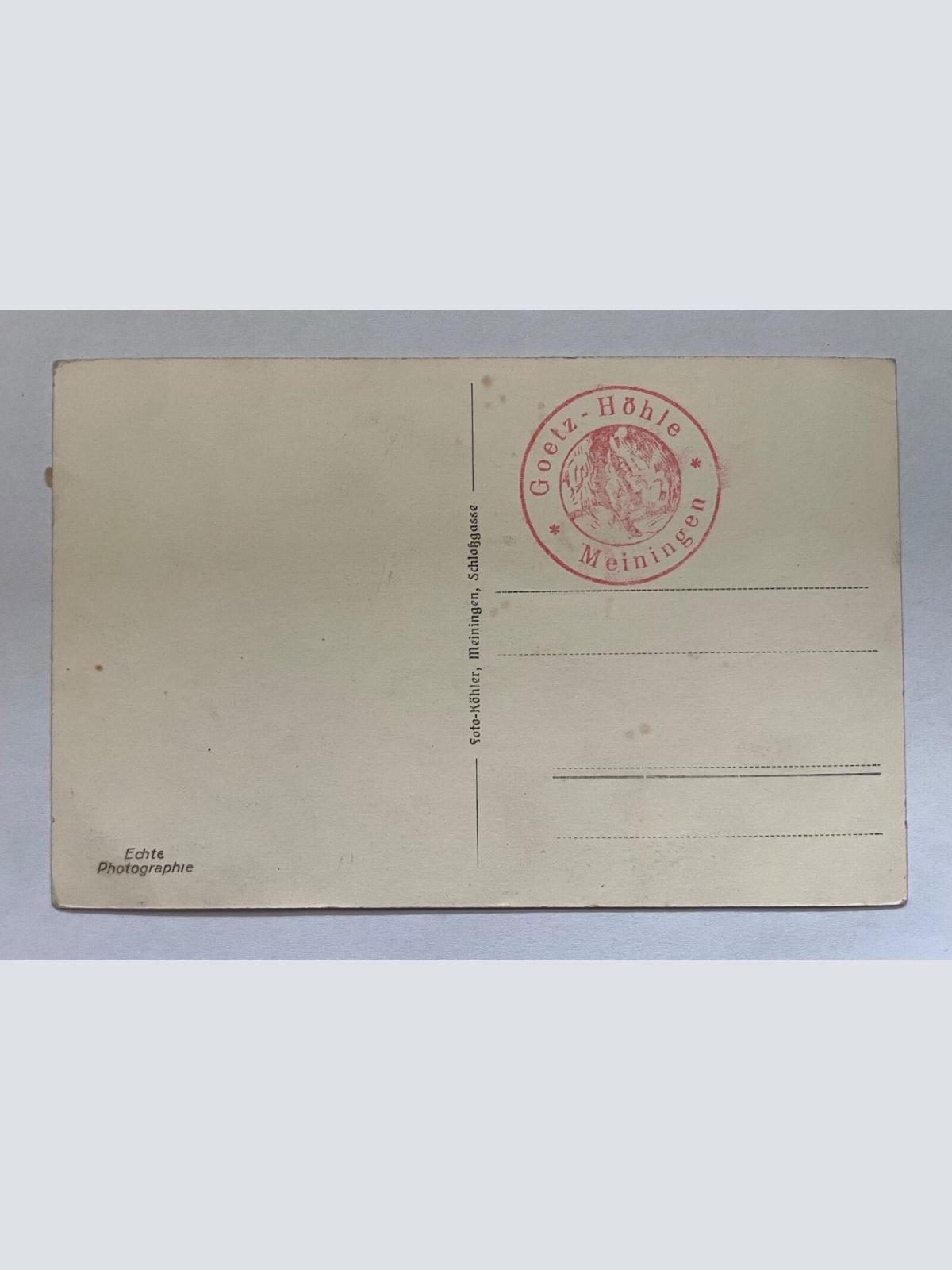 Goetz Höhle Meiningen Eingang Zum Großen Dom Thüringen Deutschland 180195 K TH