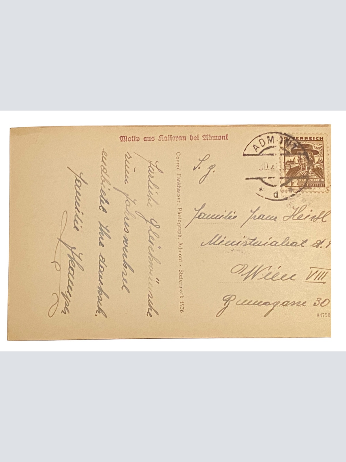 Motiv aus Kaiserau Admont Wintermotiv 10042