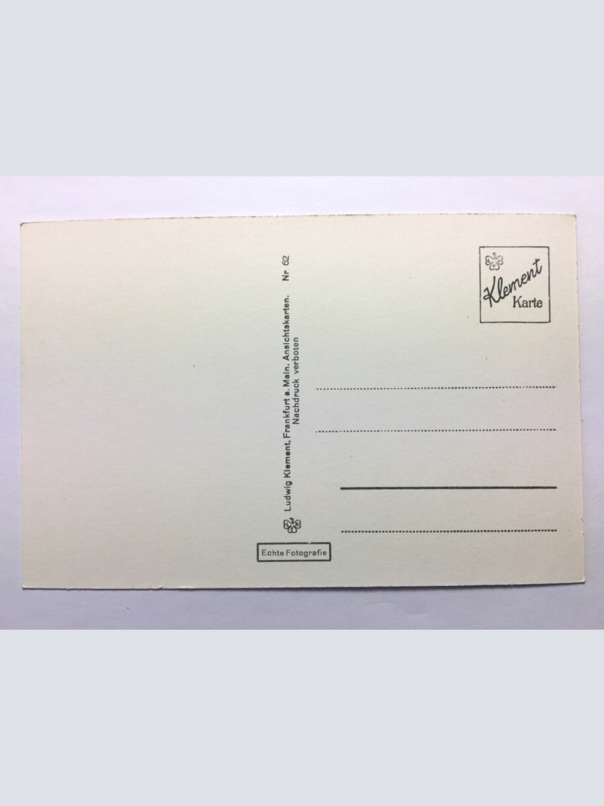 Frankfurt am Main - Obermainbrücke, Dom & Mainkai 50021 TH A