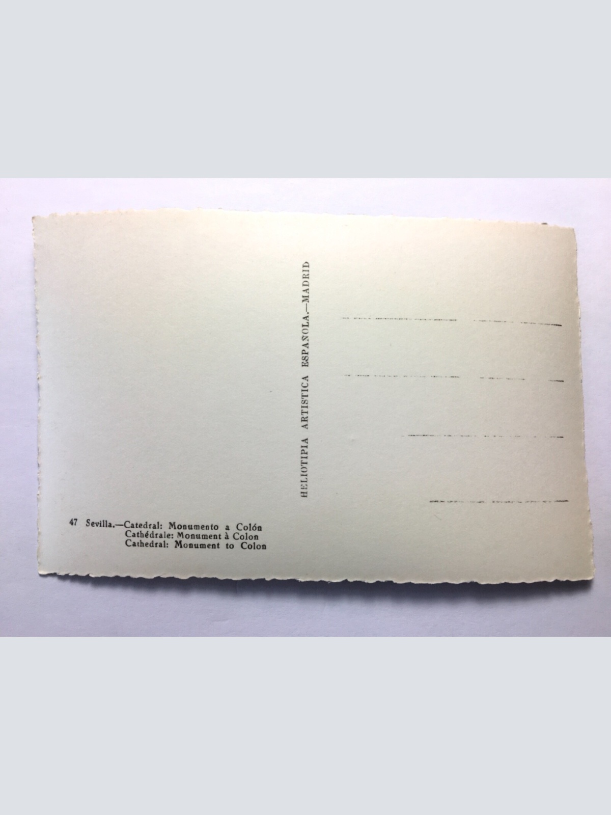 Sevilla - Kathedrale - Monumento a Colon/Grab von Kolumbus 50029 TH F