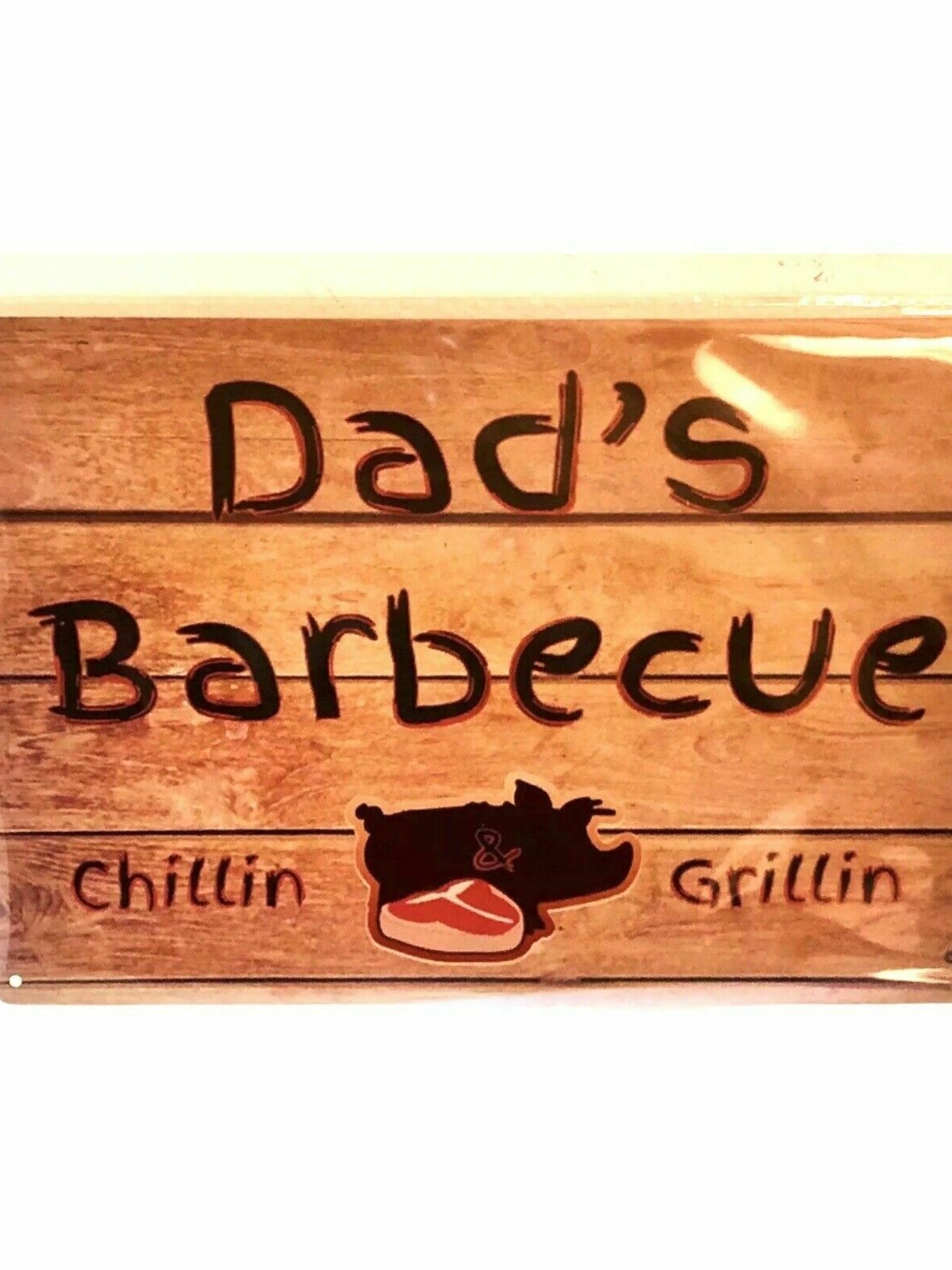 Nostalgie Vintage Retro Blechschild "Dad´s Barbecue" 30x20 12003