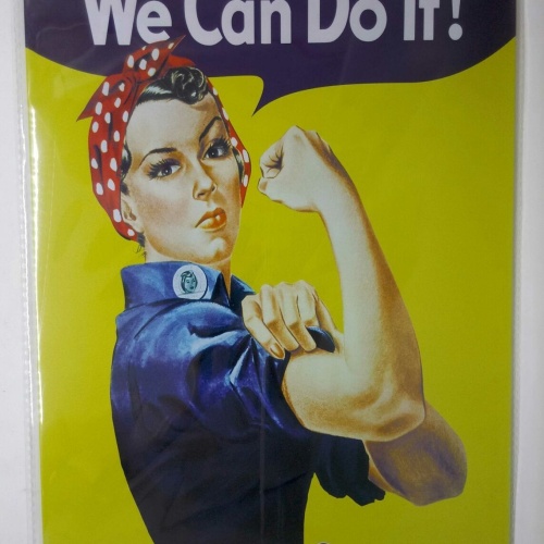 Nostalgie Retro Blechschild "We Can Do It!" Rosie the Riveter 30x20 50186