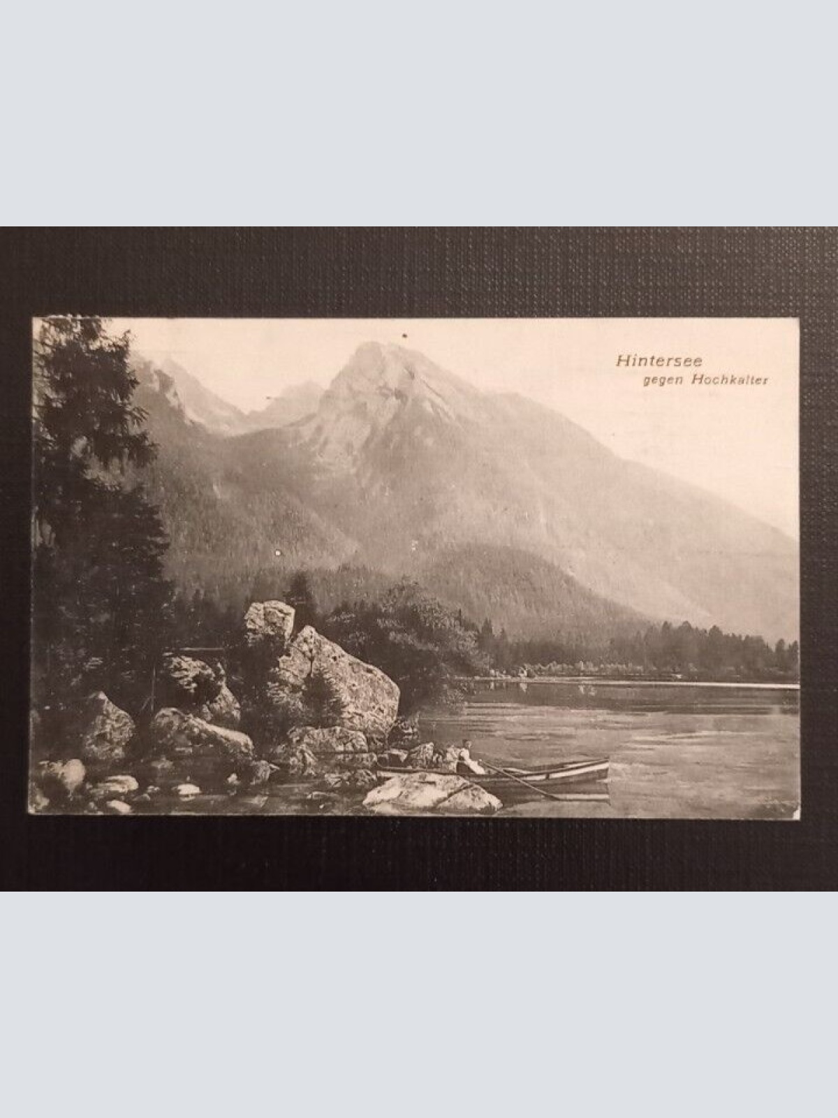 Hintersee gegen Hochkalter 600267A