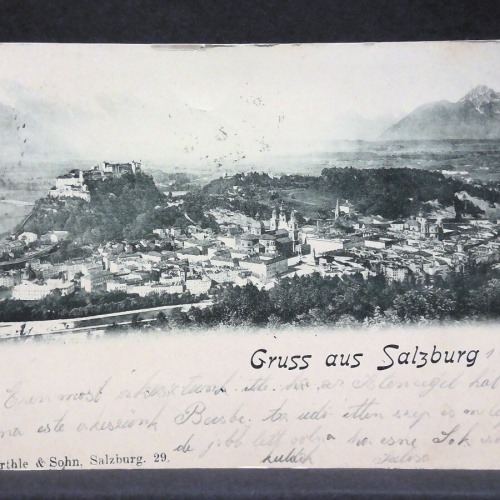 Gruss aus Salzburg Schloss Hohensalzburg JW6381