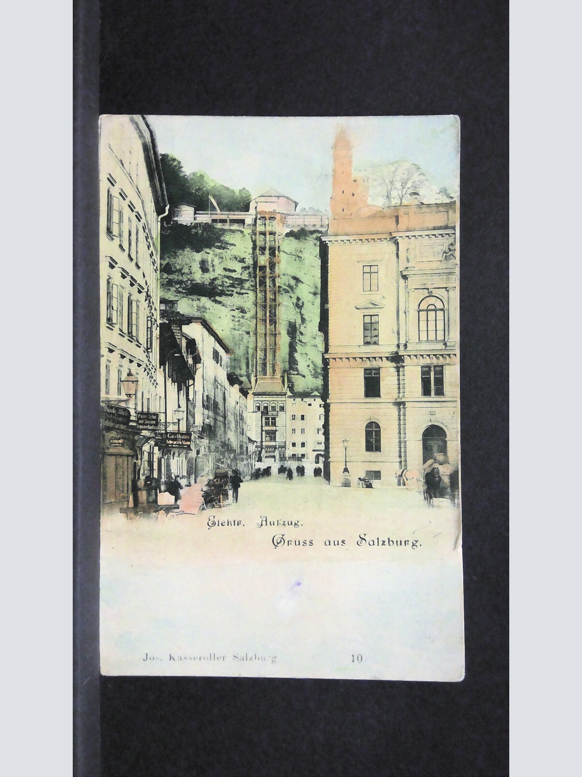 Elektrischer Aufzug Gruss aus Salzburg JW165718