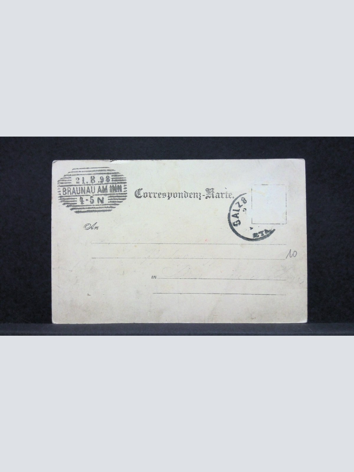 Elektrischer Aufzug Gruss aus Salzburg JW165718