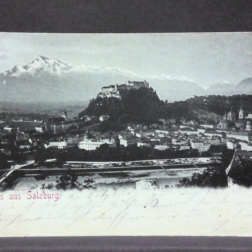 Salzburg Festung Hohensalzburg Salzach JW165879