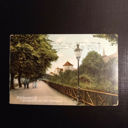 Mühlhausen i.Th. Hirschgraben 410597 gr D