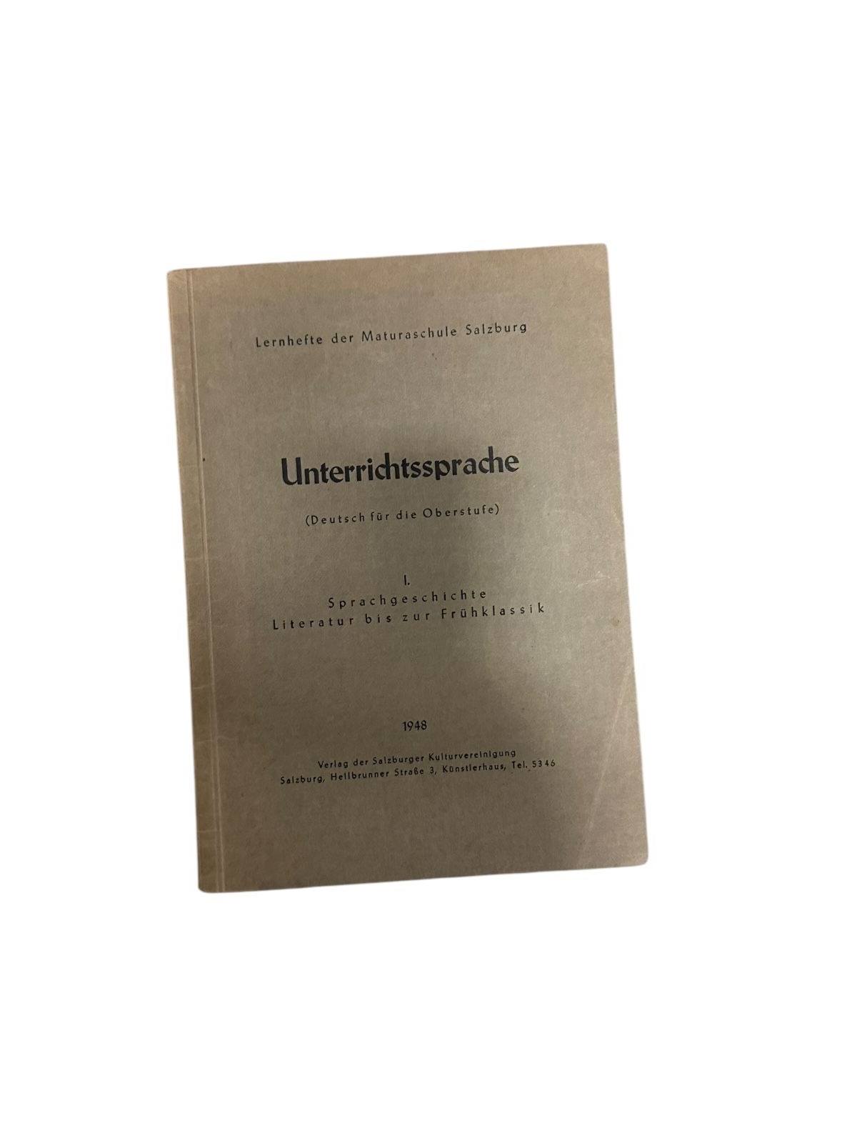 9061 Matthias Partick UNTERRICHTSSPRACHE (DEUTSCH FÜR DIE OBERSTUFE). I. SPRACH