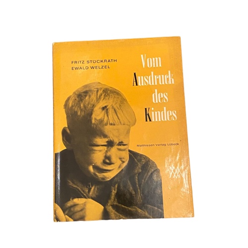 4924 Fritz Stückrath VOM AUSDRUCK DES KINDES HC + Abb