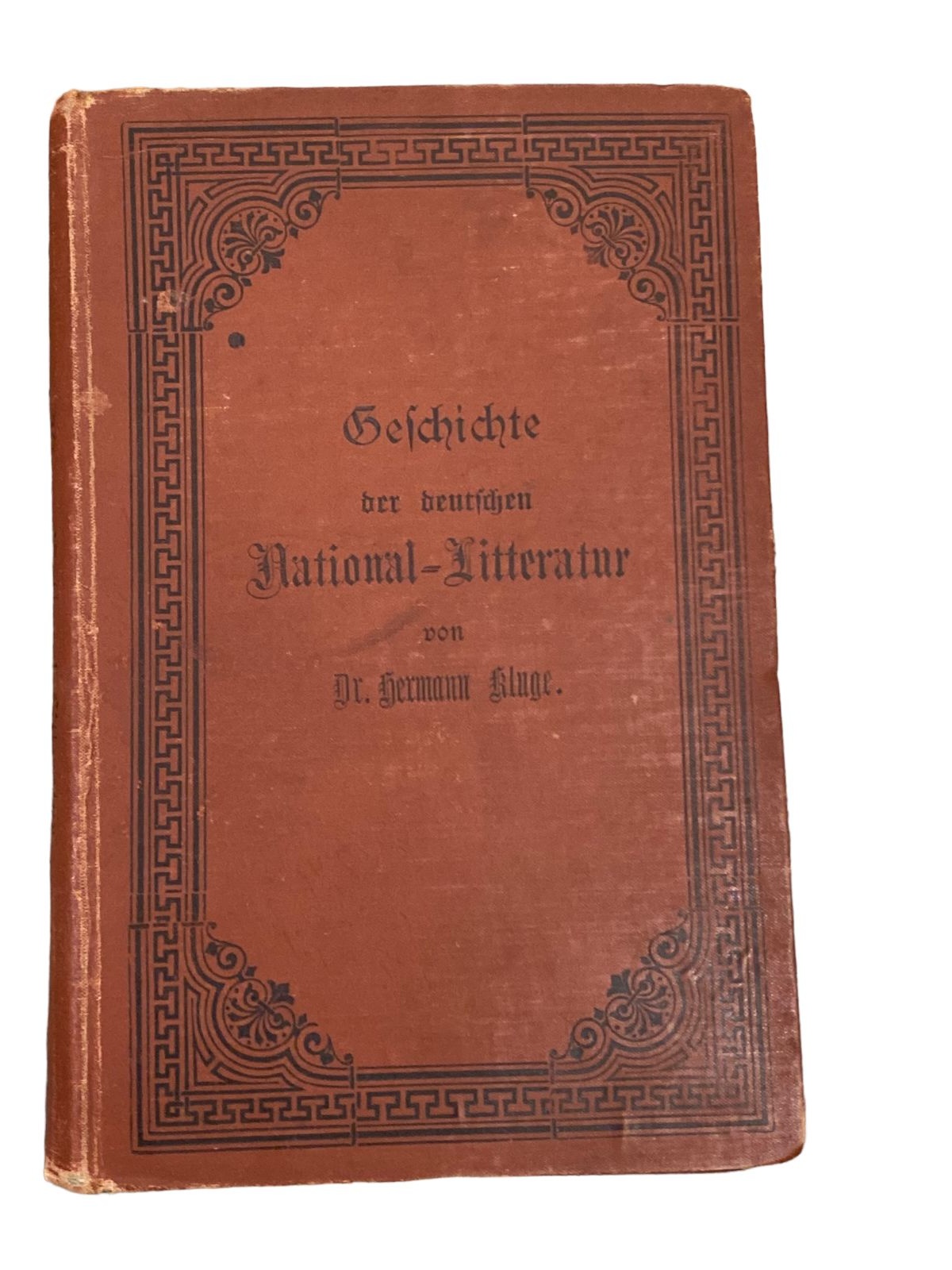 4242 GESCHICHTE D. DT NATIONAL-LITTERATUR Z. GEBRAUCHE AN HÖH. UNTERR.ANSTALTEN