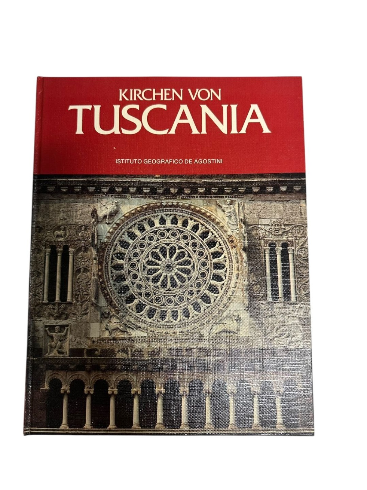 4498 KIRCHEN VON TUSCANIA HC +Abb Istituto Geografico de Agostini Novara