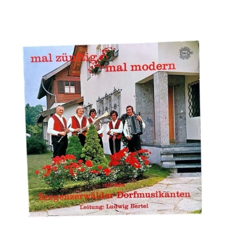 Autogramm Bregenzerwälder Dorfmusikanten - Mal zünftig, mal modern. Leitung Ludw