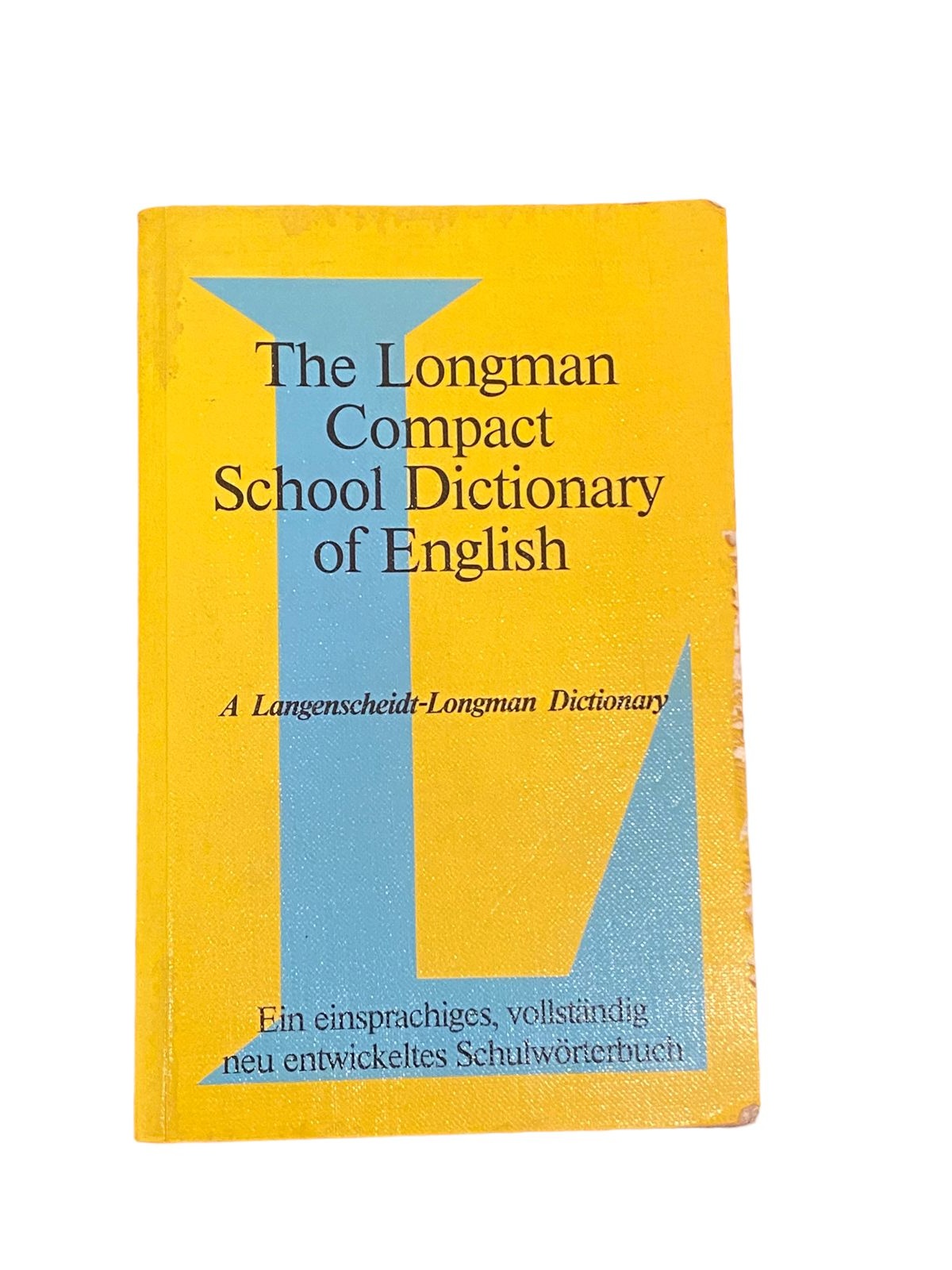 5632 THE LONGMAN COMPACT SCHOOL DICTIONARY OF ENGLISH EINSPRACH. SCHULWÖRTERBUCH