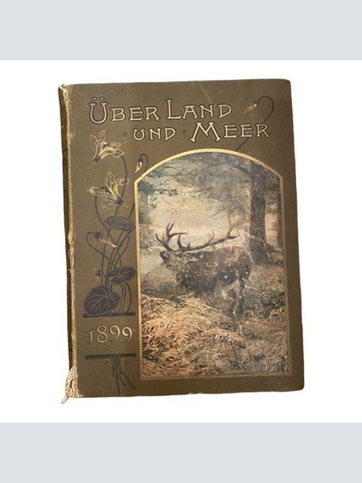 1350 ÜBER LAND UND MEER Illustrierte Zeitung HC + Inhaltsverzeichnis