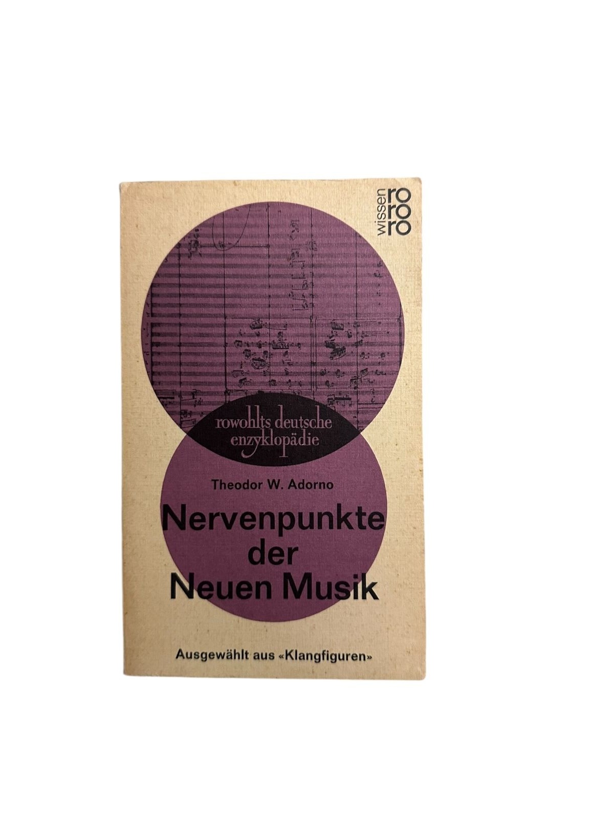 2327 Adorno NERVENPUNKTE DER NEUEN MUSIK (AUSGEW. AUS "KLANGFIGUREN")