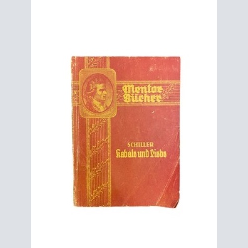 3097 Friedrich Schiller KABALE UND LIEBE Mentor-Bücher Nr. 5