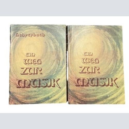 2638 Rinderer EIN WEG ZUR MUSIK LEHR-UND ARBEITSBUCH +LEHRERBUCH - 2 BÜCHER