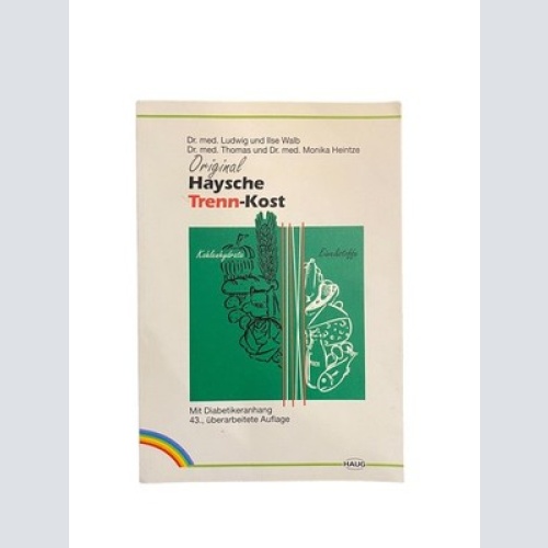 3094 Thomas Heintze, Dr. med. ORIGINAL HAYSCHE TRENN-KOST +Abb