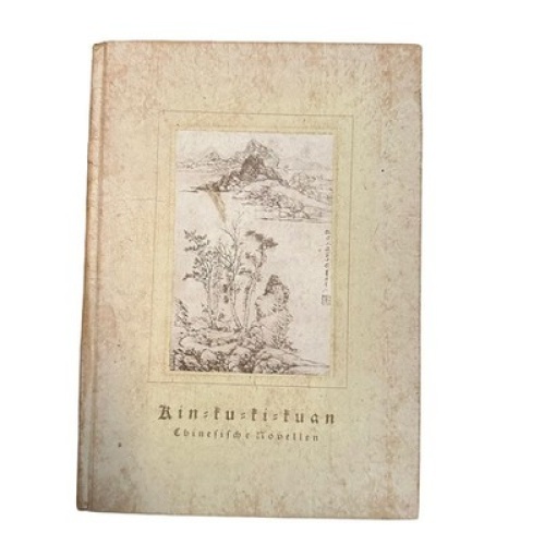 6840 Eduard Grisebach KIN-KU-KI-KUAN CHINESISCHE NOVELLEN HC