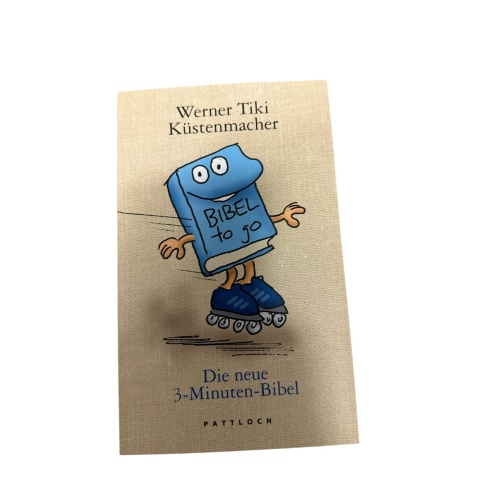 9016 Werner Tiki Küstenmacher DIE NEUE 3-MINUTEN-BIBEL +Illus