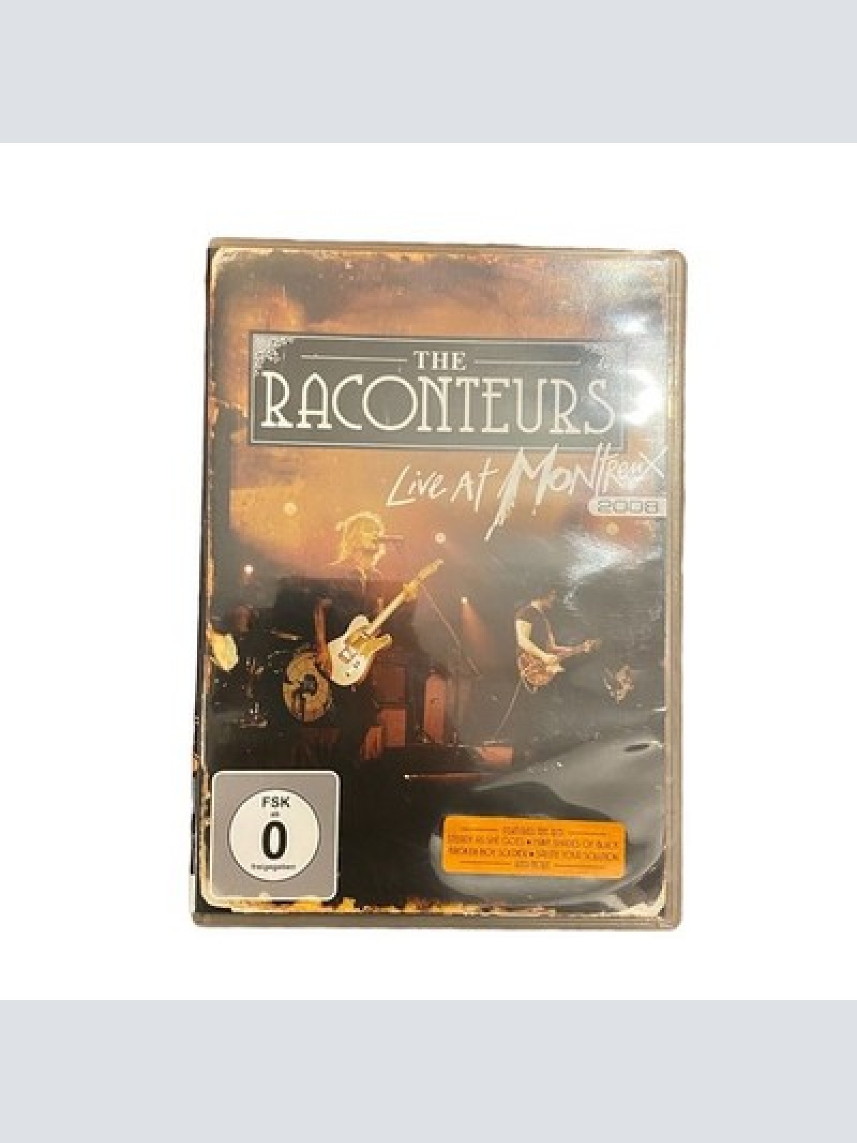 3079 The Raconteurs LIVE AT MONTREUX 2008 HC +Abb Montreux Sounds