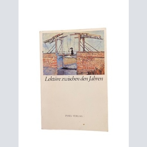 1888 LEKTÜRE ZWISCHEN DEN JAHREN: ALTES UND NEUES ausgew. v. G. Honnefelder