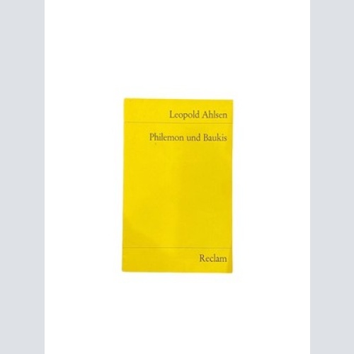 3104 Leopold Ahlsen PHILEMON UND BAUKIS Hörspiel Reclam