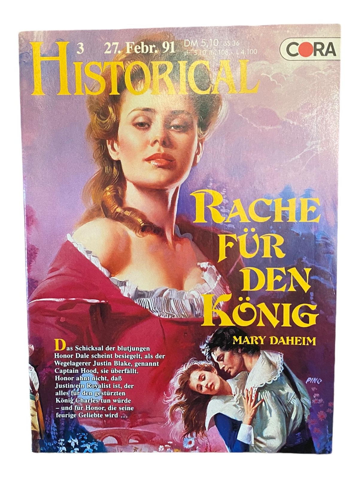 841 Mary Daheim HISTORICAL - RACHE FÜR DEN KÖNIG HISTORISCHER ROMAN