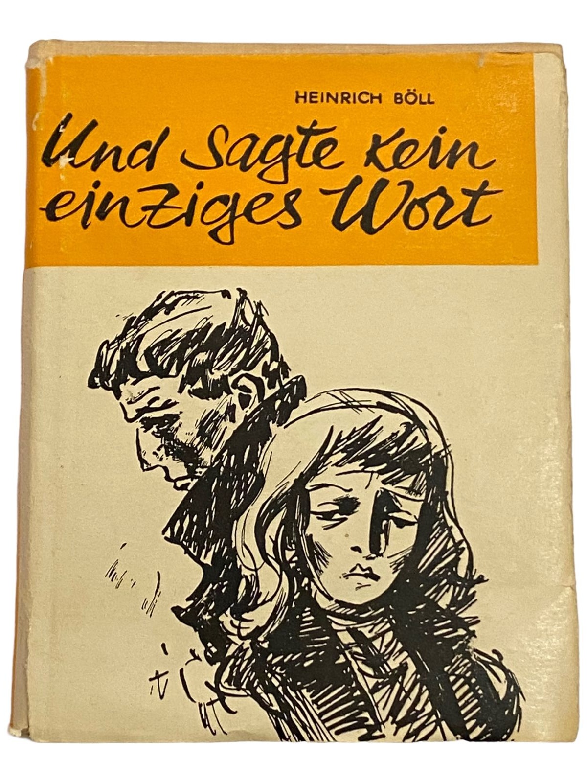 1661 Heinrich Böll UND SAGTE KEIN EINZIGES WORT ROMAN HEINRICH BÖLL HC +Abb