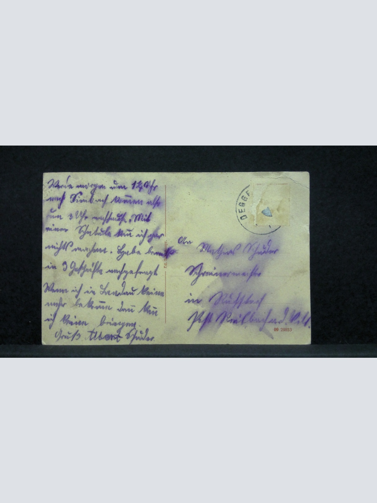 Deggendorf Unterer Stadtplatz mit Redemptoristen Kloster JW47134