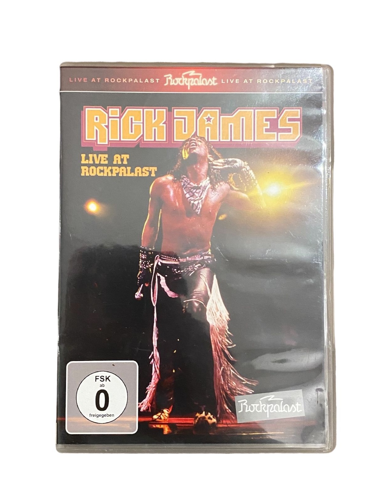 3086 Rick James LIVE AT ROCKPALAST HC +Abb WDR Studio Hamburg