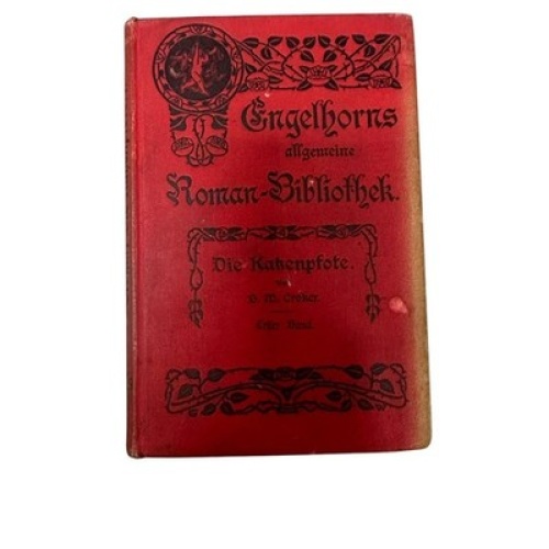 9077 B.M. Croker DIE KATZENPFOTE. 2 BÄNDE [BAND 1 & 2] HC