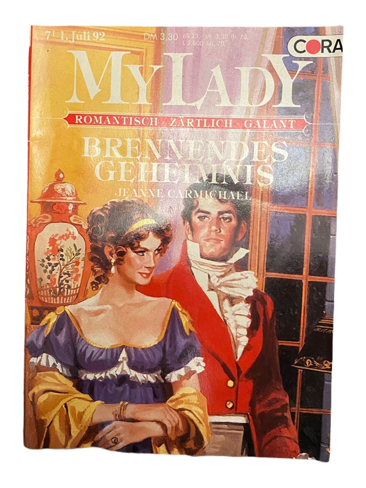 794 Jeanne Carmichael BRENNENDES GEHEIMNIS romantisch, zärtlich, galant
