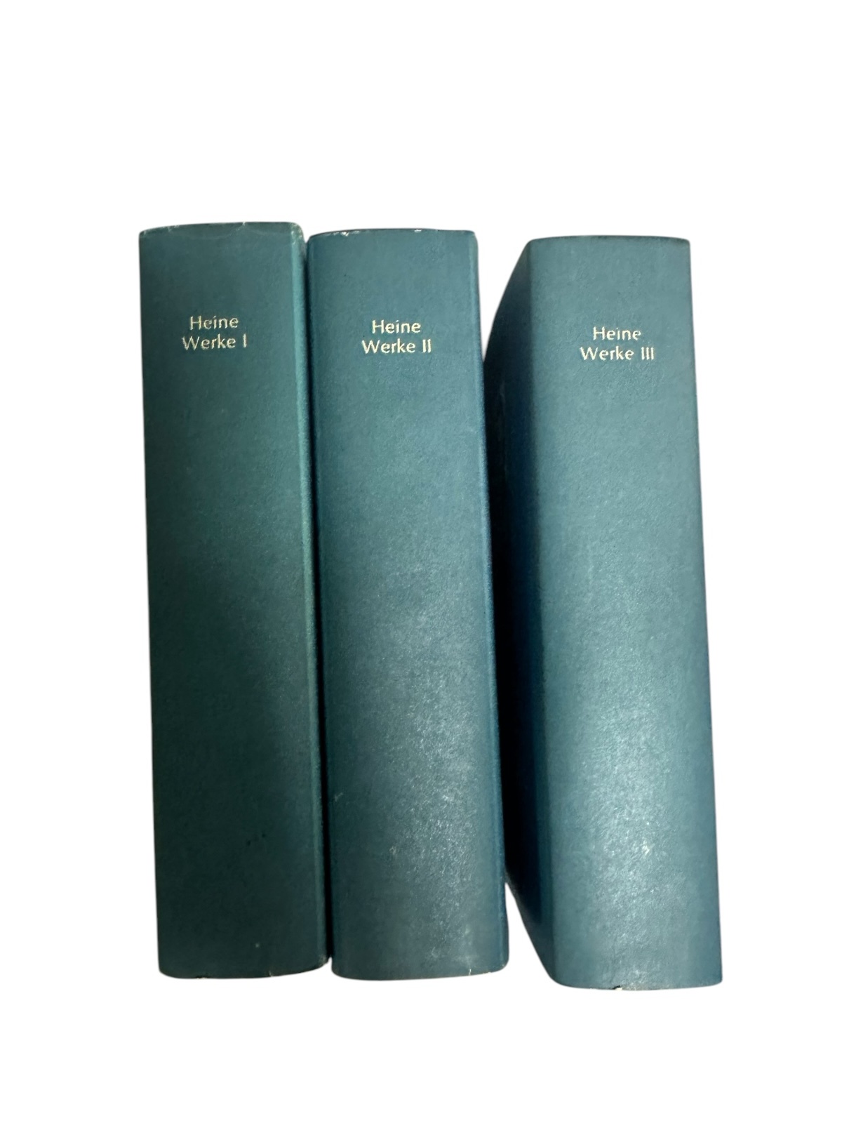 4820 Heinrich Heine HEINRICH HEINE. WERKE IN DREI BÄNDEN. BD.1: GEDICHTE, BD.2