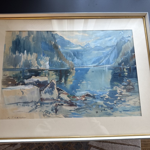 Franz Trenk Gemälde - Österreichischer Künstler